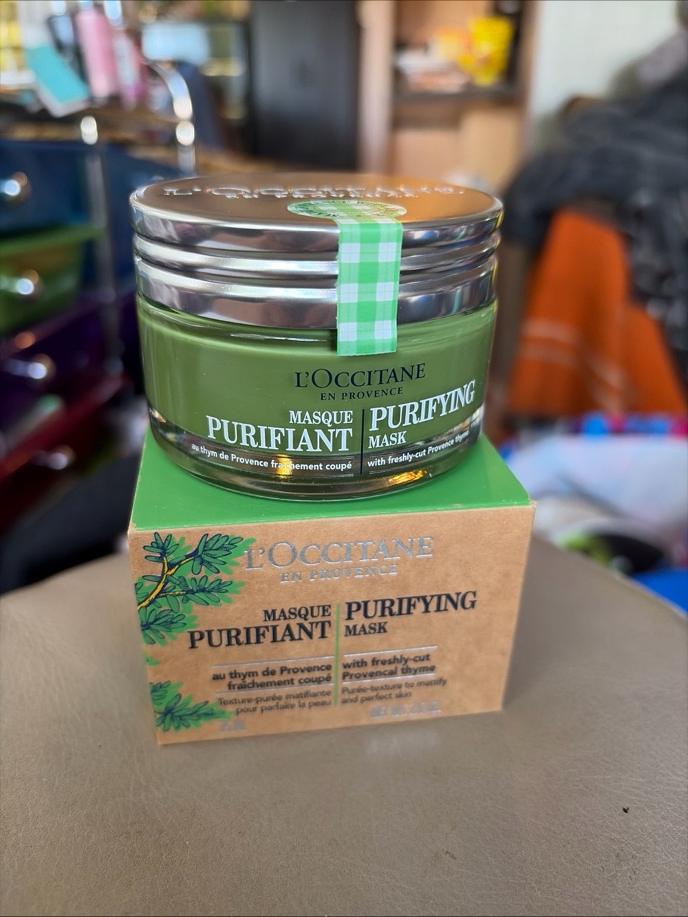 L'OCCITANE Purifying Mask - 75ml.  New in Box!